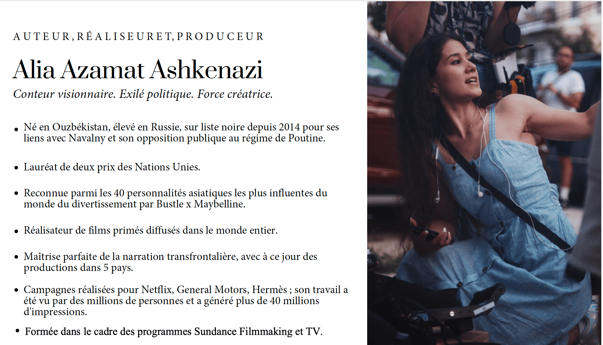 Image Alia Azamat Ashkenazi