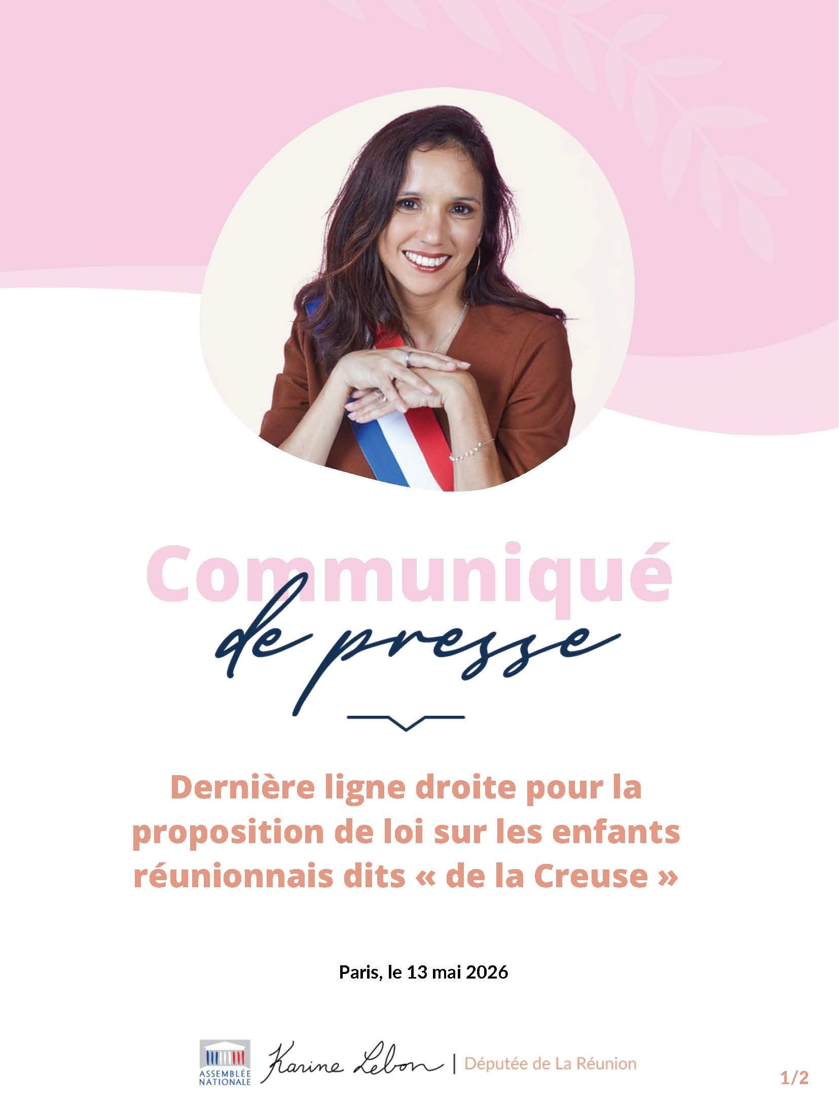 Image Communiqué de presse