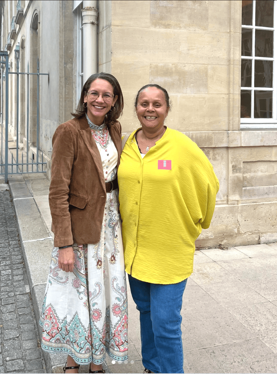 Image Rencontre avec la Sénatrice Évelyne CORBIÈRE NAMINZO