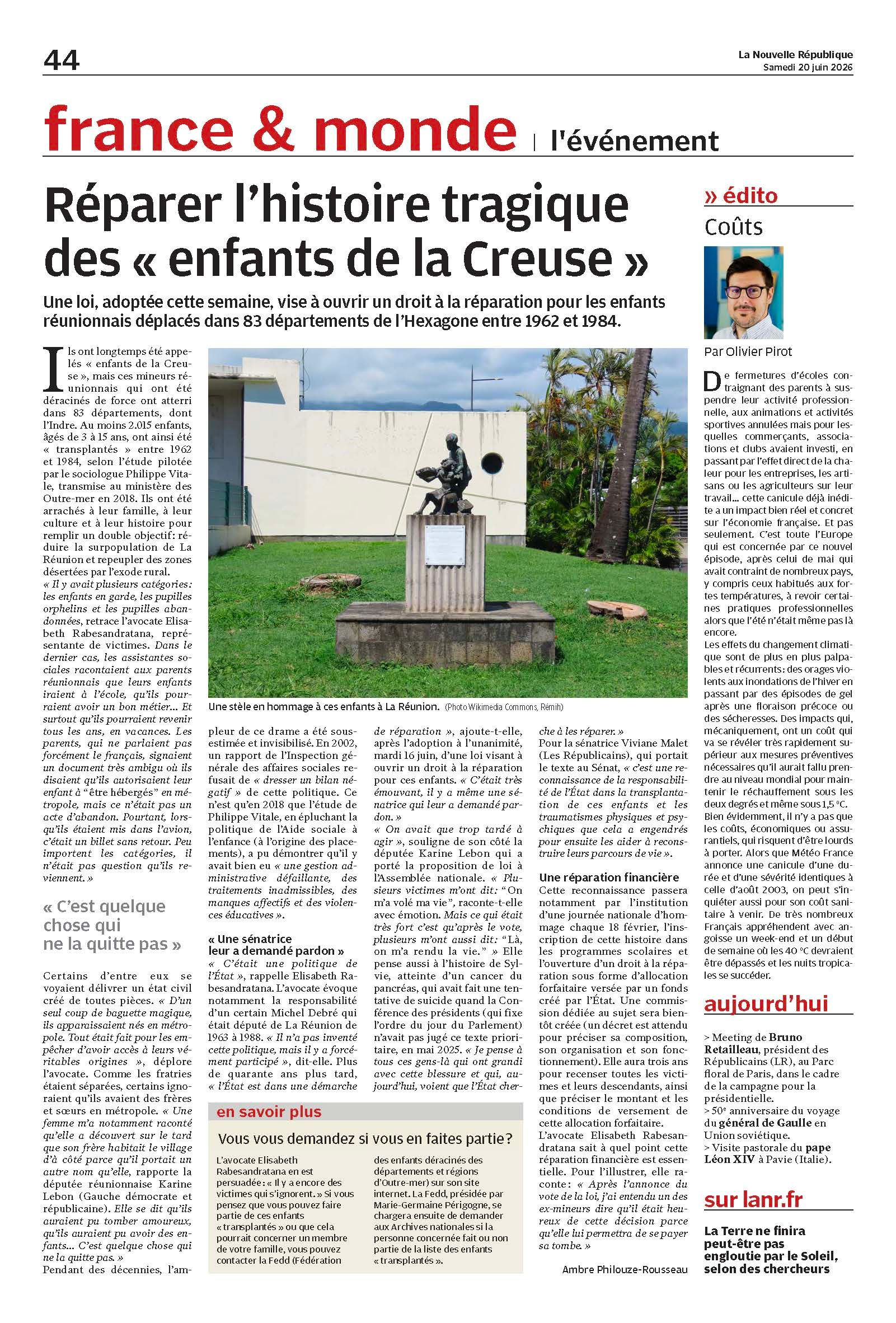 Image La Nouvelle République